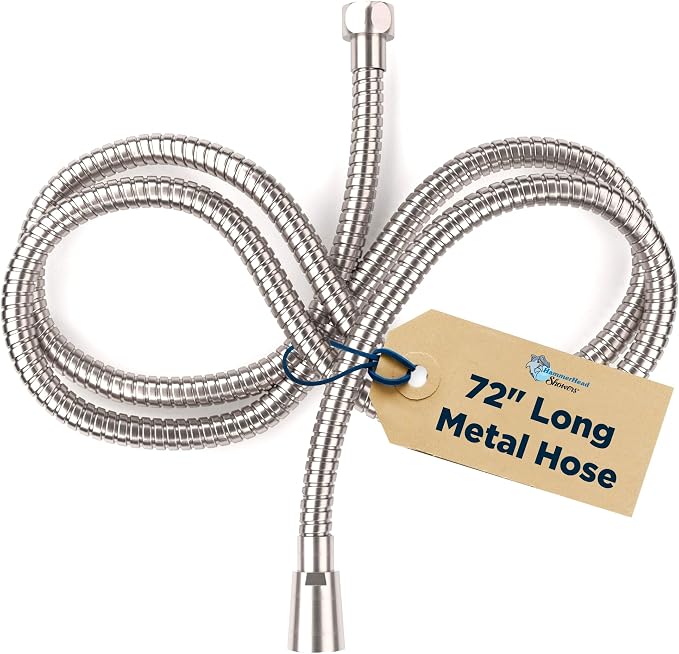 HammerHead Showers Solid Metal Shower Hose Attachment by HammerHeadShowers