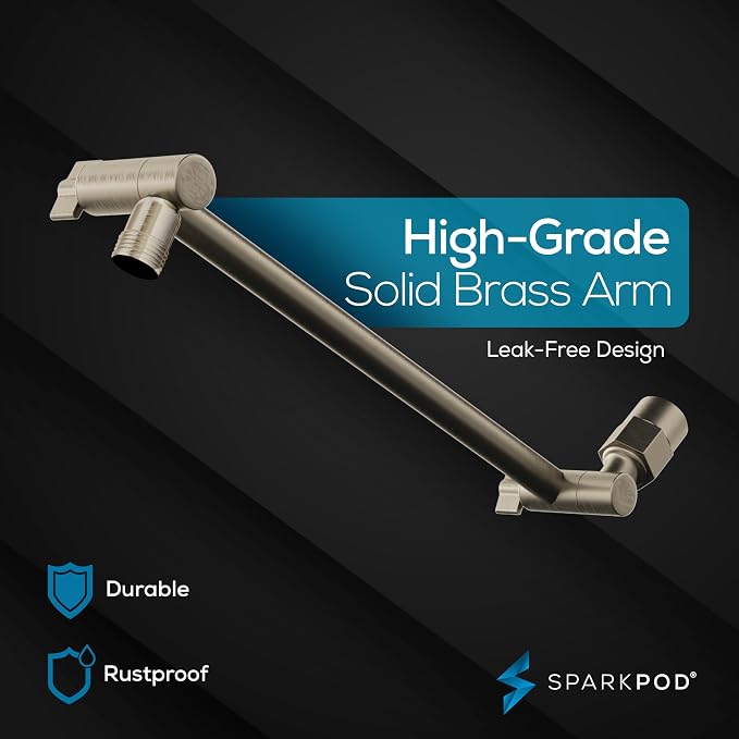 SparkPod Square Rain Shower Head - Image 8