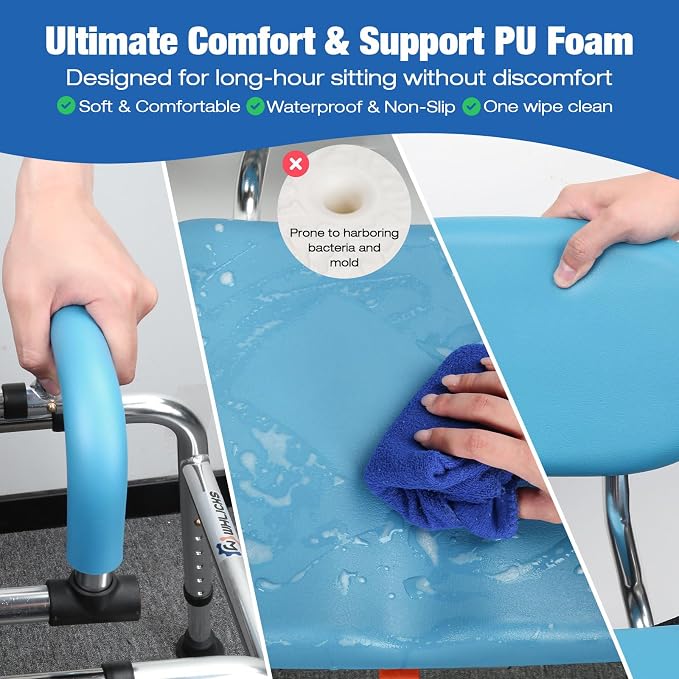 Sliding Shower Chair Tub Transfer Bench - Image 5