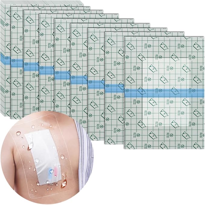 Waterproof Shower Protector | 10x12 Inch Dialysis Catheter Shower Cover Large | by Hola+Health