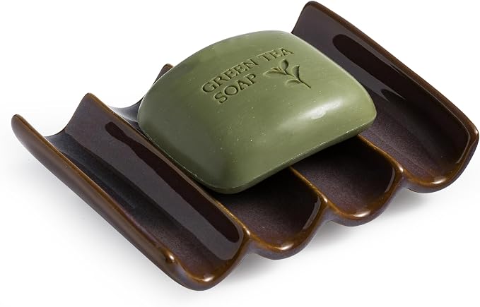Ceramic Bar Soap Dish and Savers by Cormomu