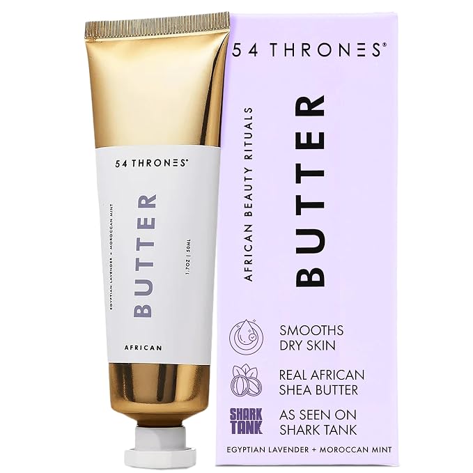 54 Thrones African Beauty Shea Butter, Intensive Dry Skin Support, Moisturizing by 54THRONES