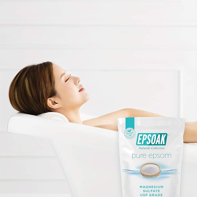 Epsoak Epsom Salt – 10 lb, Magnesium Sulfate USP, Made in USA, and Soaking - Image 6