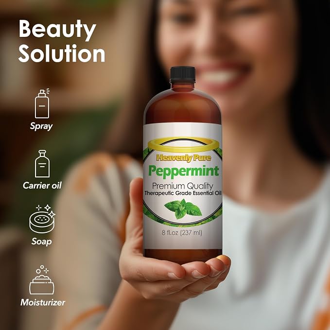 Peppermint Essential Oil Pure & Natural Sweet - Image 3