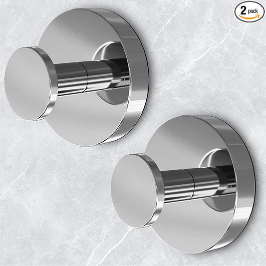 Shower Hooks for Inside Shower, Suction Cup Hooks for Glass Window, Removable by WingWider