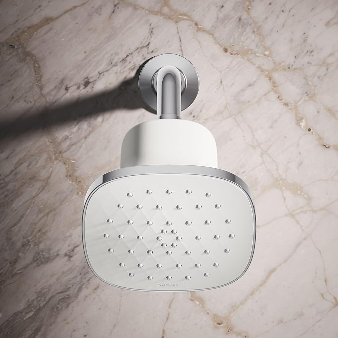 Kohler 37722-Y-CP Cinq™ Square single-function filtered showerhead, 2.5 gpm - Image 5