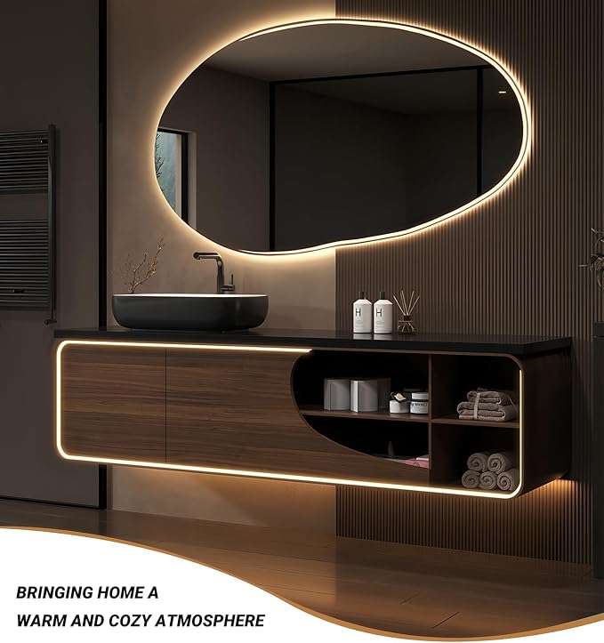 Single Sink Bathroom Vanity, Floating Modern Vanities - Image 7
