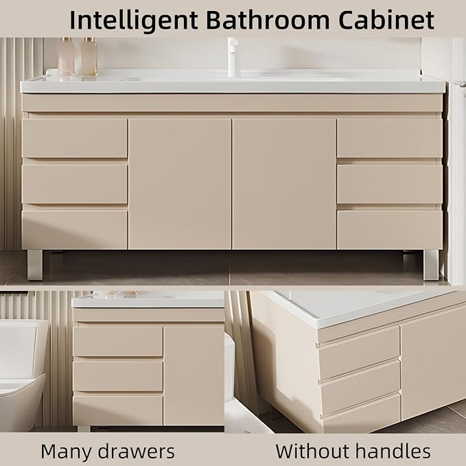 64IN Modern Bathroom Vanity - Image 5