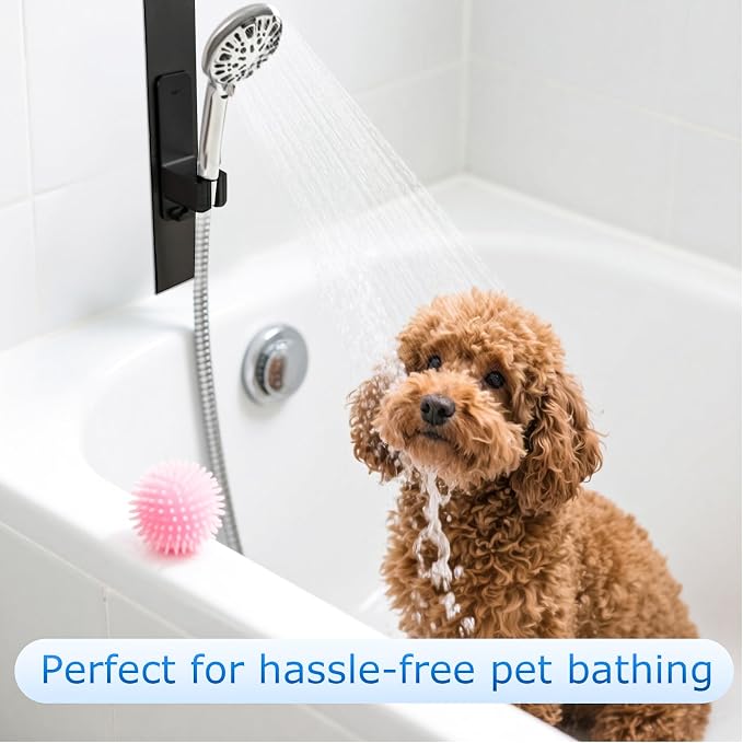 Modular Magnetic Handheld Shower Holder, 5-Section Customizable Sliding Rail - Image 6