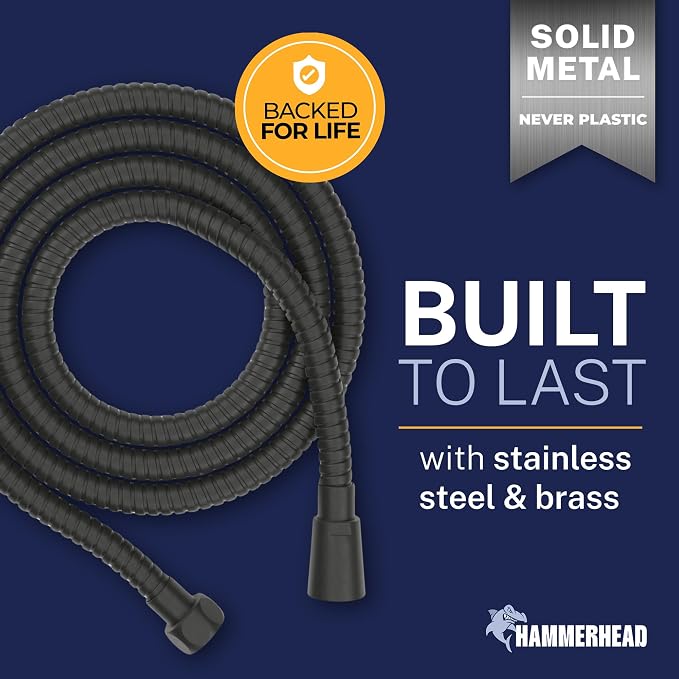 HammerHead Showers Solid Metal Shower Hose Attachment - Image 2