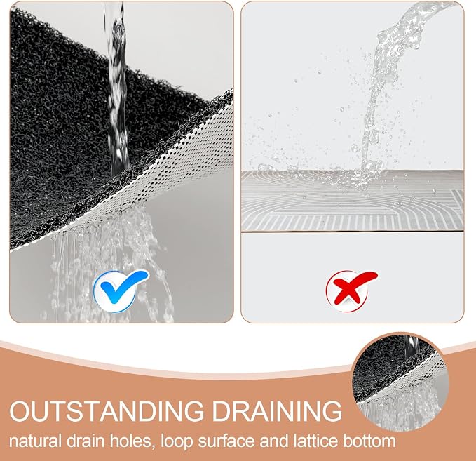 Joyhalo Shower Mats for Showers Anti Slip for Elderly, Bath Tub Mats for - Image 5