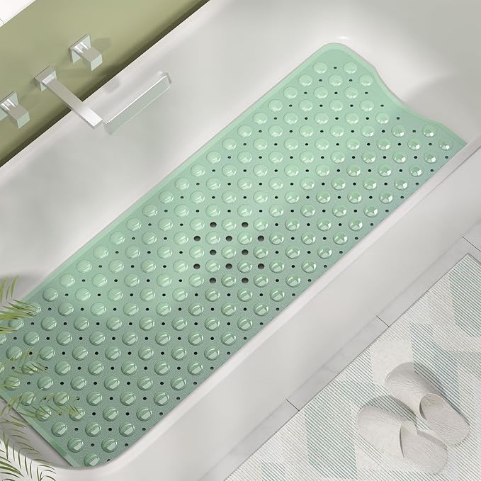 AmazerBath Shower Mat Non Slip 40 x 16 Inches, Shower Stall Mats - Image 2