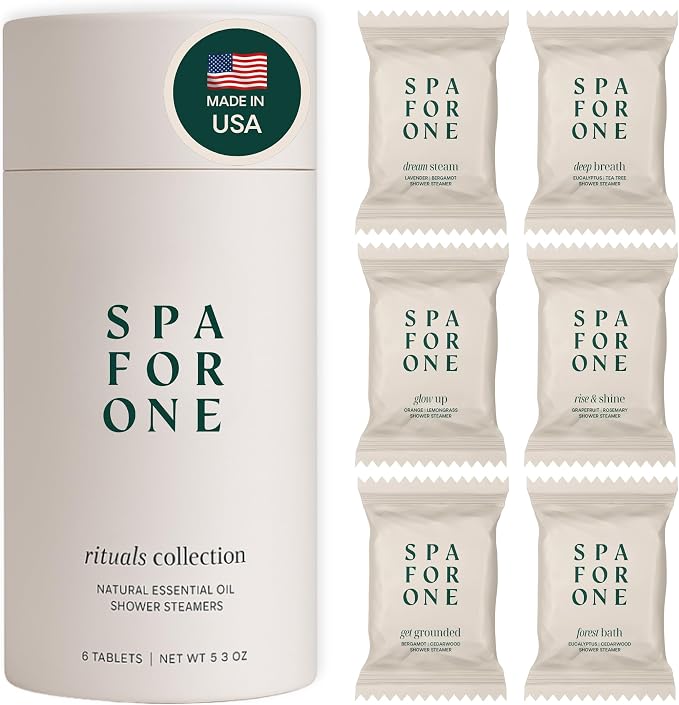 Shower Steamers Aromatherapy 6 Pack by SpaForOne