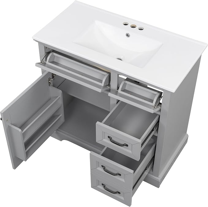 Linique 36" Bathroom Vanity - Image 7