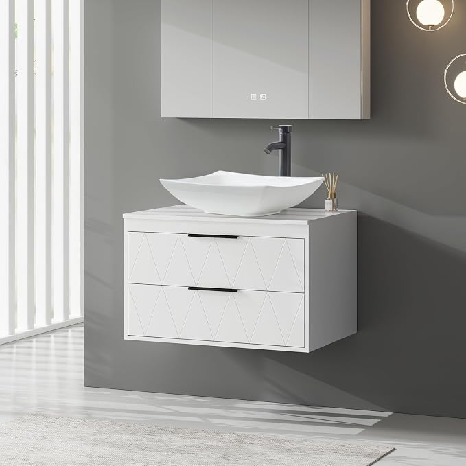 eclife 30" Floating Bathroom Vanities by eclife