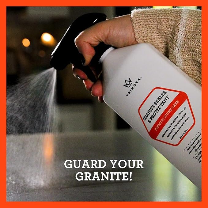 TriNova Granite Cleaner with Sealer and Protectant Bundle - Image 3