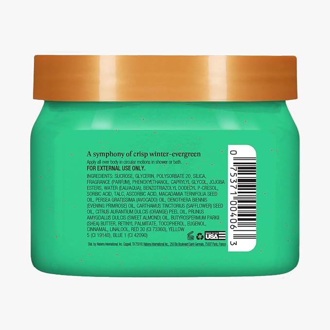 Tree Hut Mistletoe Magic Shea Sugar Scrub, Exfoliating & Hydrating Body Scrub - Image 3
