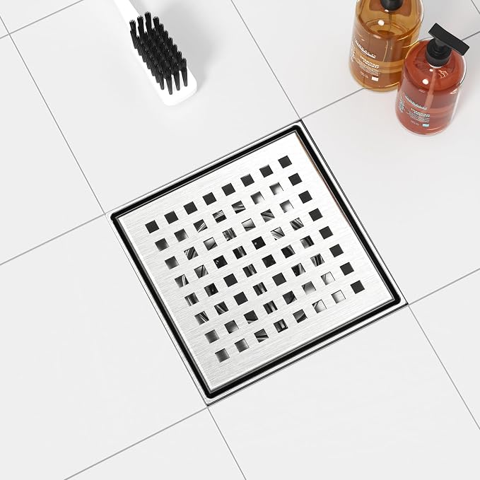 Neodrain 4-Inch Square Shower Drain - Image 4