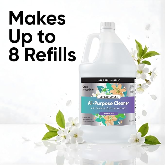 Clean Revolution SuperCharged All Purpose Cleaner, Eco-Friendly & Plant-Based - Image 8