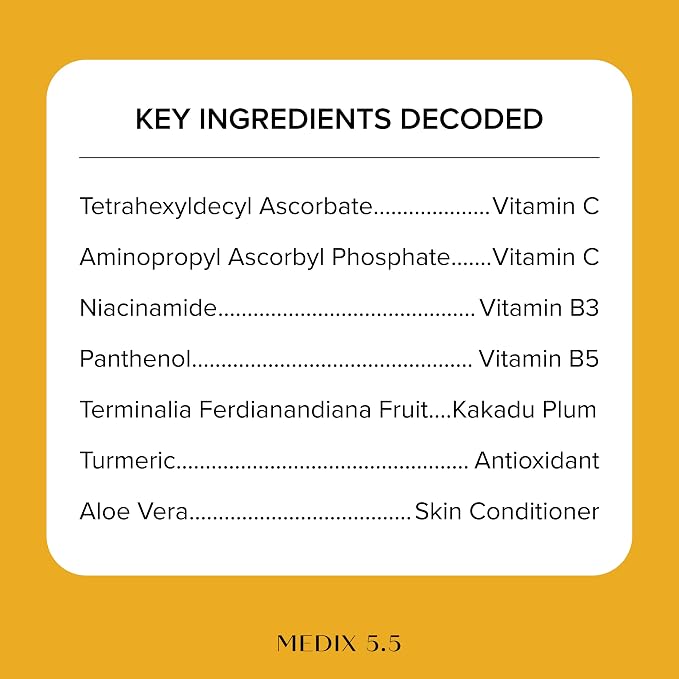 MEDIX Radiant Glow Vitamin C Body Wash W/Niacinamide | Citrus Scented Gentle - Image 4
