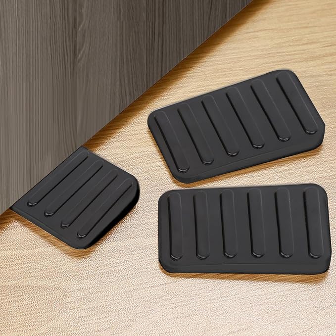 8 Pack Plastic Shims Table Wedge Black Toilet Shim, Levelers Adjustable Blocks - Image 7