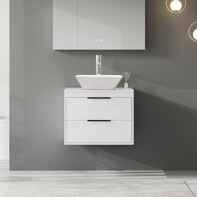 eclife 24" Floating Bathroom Vanities - Image 3