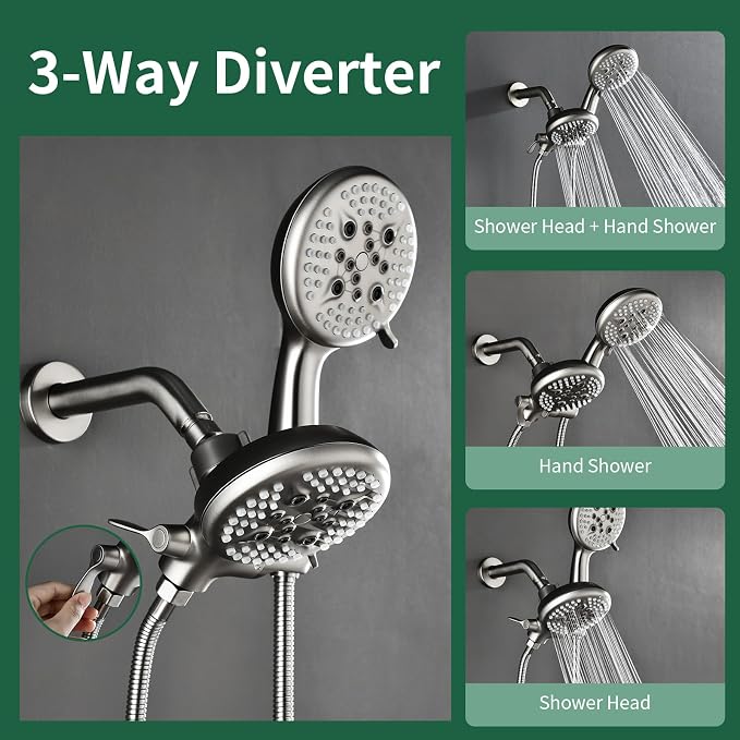 3 Handle Shower Faucet Set Shower System - Image 6