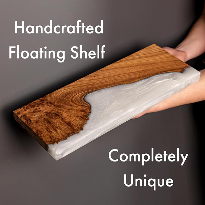 RWA Straight Edge Floating Shelf – Unique Wood Floating Shelf - Image 2