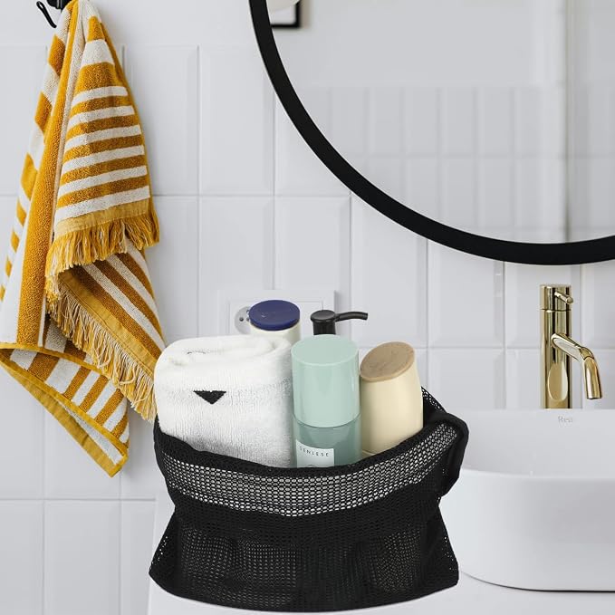 Mesh Shower Caddy Portable Shower Bag - Image 5