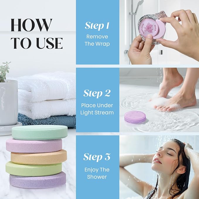 Shower Steamers Aromatherapy 15 Pack, Shower Bombs - Image 7