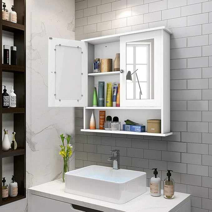 Tangkula Bathroom Medicine Cabinet - Image 4