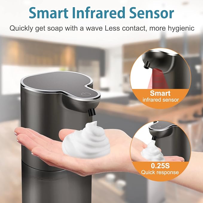 Soap Dispenser, Automatic Foaming Soap Dispenser - Image 2