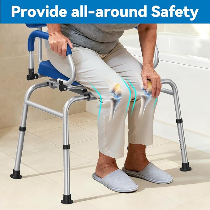 FSA/HSA Eligible Sliding Shower Chair Tub Transfer Bench - Image 5