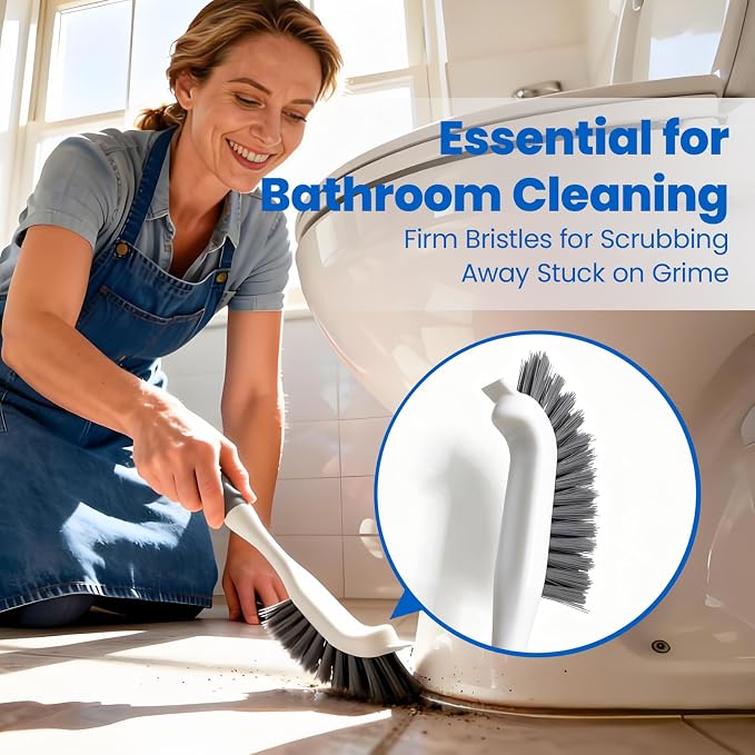 3 Pack Scrub Brush Set, Hard Bristle Brushes - Image 5