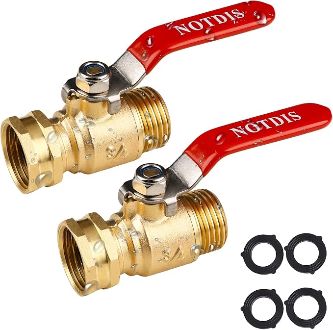 Brass Garden Hose Shut Off Valve by Shopnow