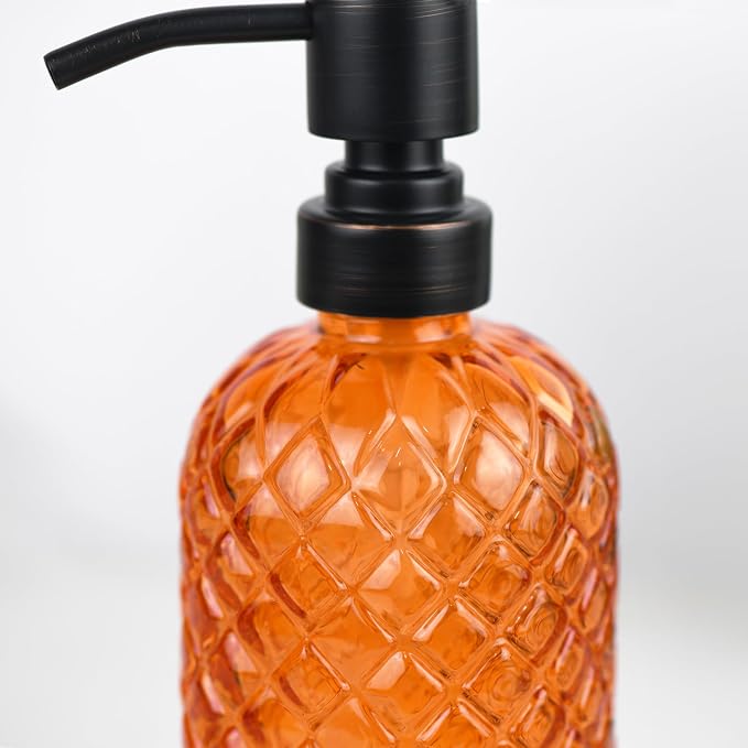 16 oz Glass Soap Dispenser - Image 3