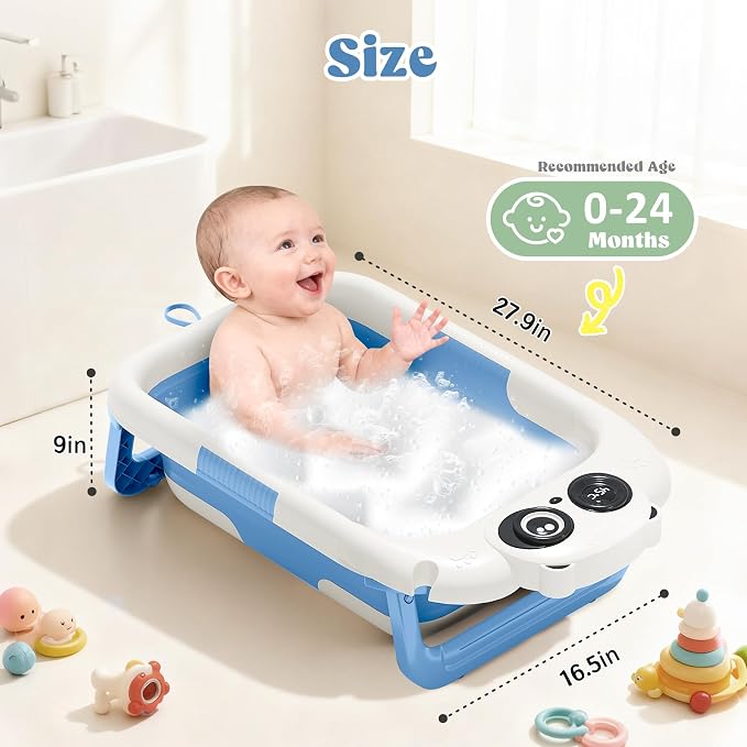 Foldable Baby Bathtub, Lightweight Bathtub - Image 2