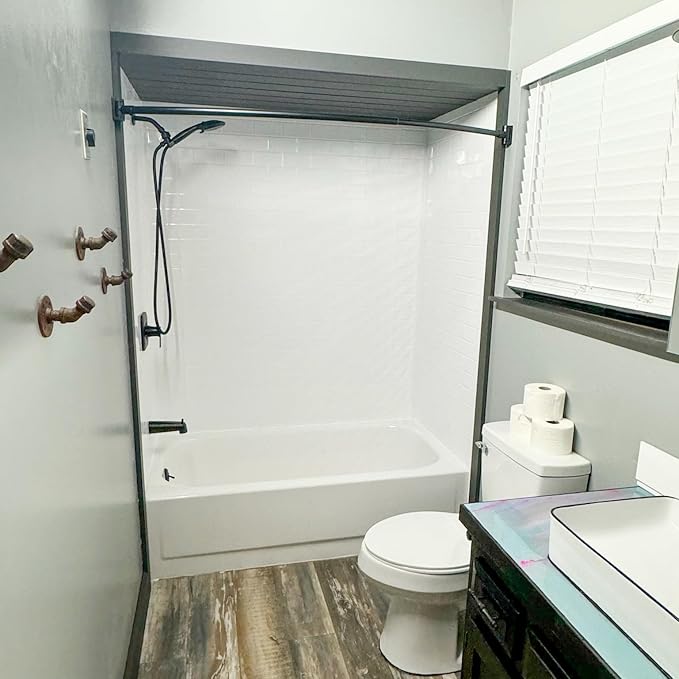 From Plain To Beautiful In Hours 133-WT-SUB-KIT Subway Tub and Shower Wall - Image 7