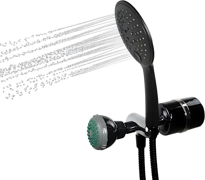 Crystal Quest Luxury 2-in-1 Handheld and Shower Head Combo Filter System by CrystalQuest