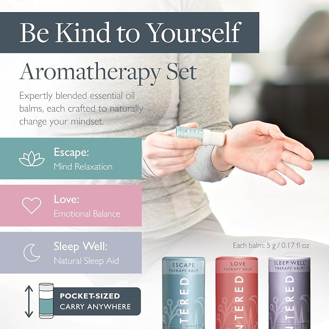 Scentered Aromatherapy Balm Gift Set - Image 2
