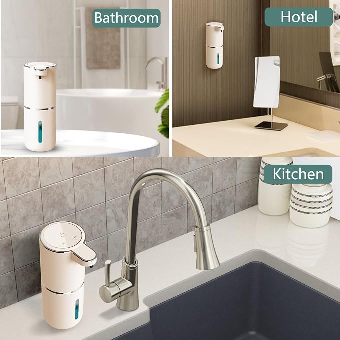Automatic Soap Dispenser – Touchless Foaming Soap Dispenser 400ml USB - Image 5