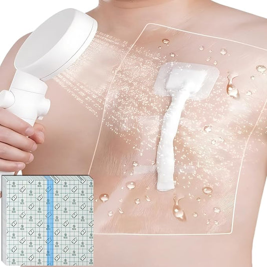 8"x8" Waterproof Shower Cover Incision Bandages by Unknown