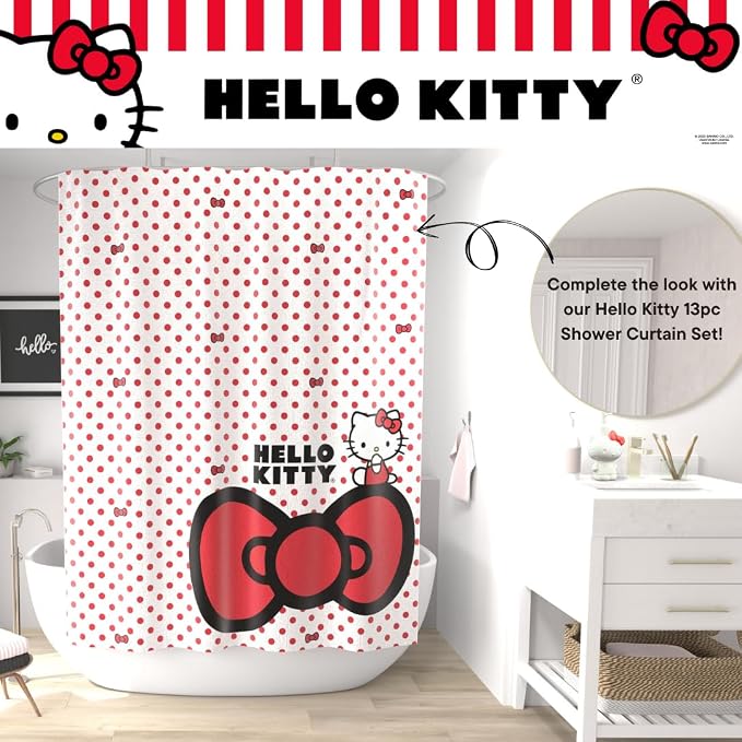Hello Kitty Soap/Lotion/Hand Sanitizer Resin Pump Dispenser, 10.36 Ounces - Image 6