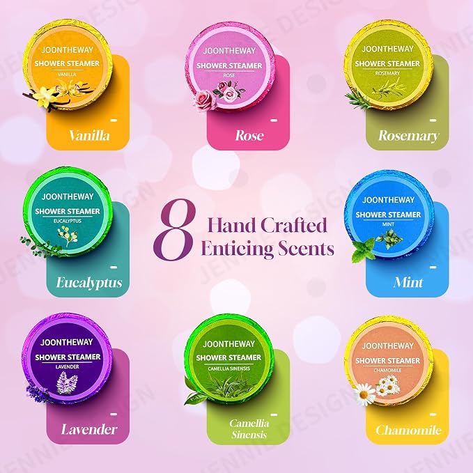 Shower Steamers Aromatherapy 8 Pack - Image 4