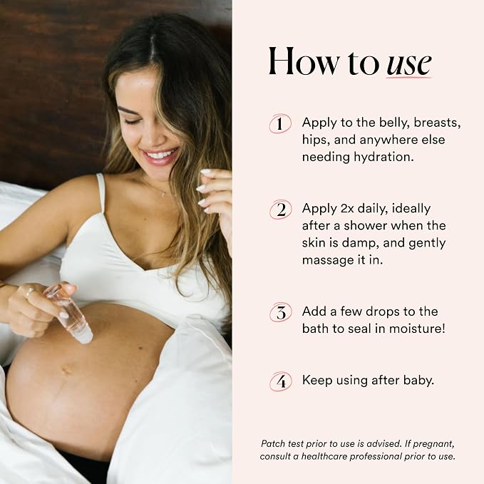 HATCH Belly Oil, Pregnancy & Postpartum Skincare - Image 4