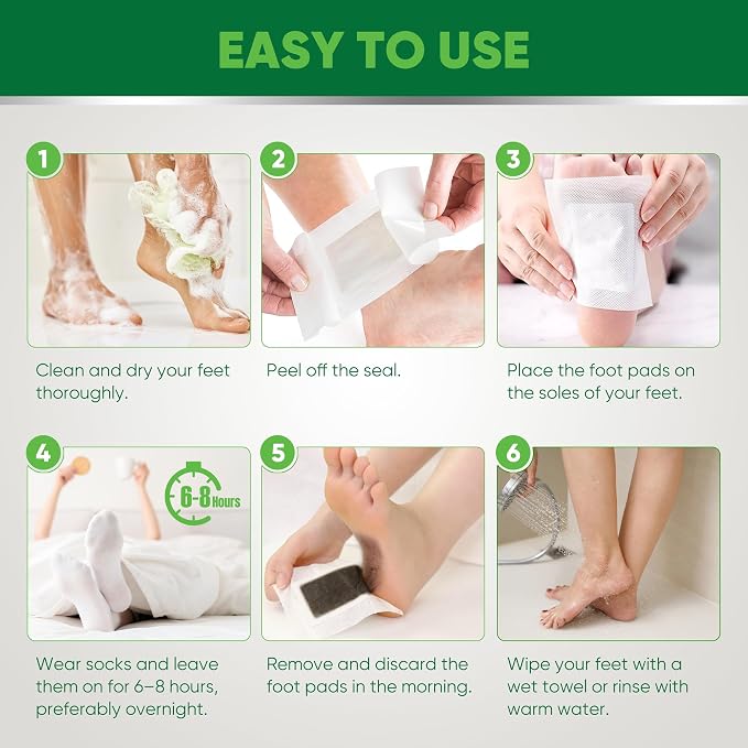Natural Cleansing Foot Pads - Image 8