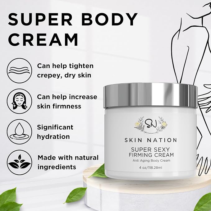 Skin Nation Super Firming Cream, Hydrating Body Lotion - Image 2