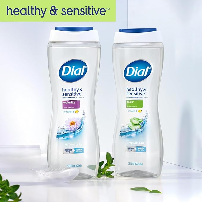 Dial Body Wash, Healthy & Sensitive Aloe Scent, 23 fl oz - Image 7