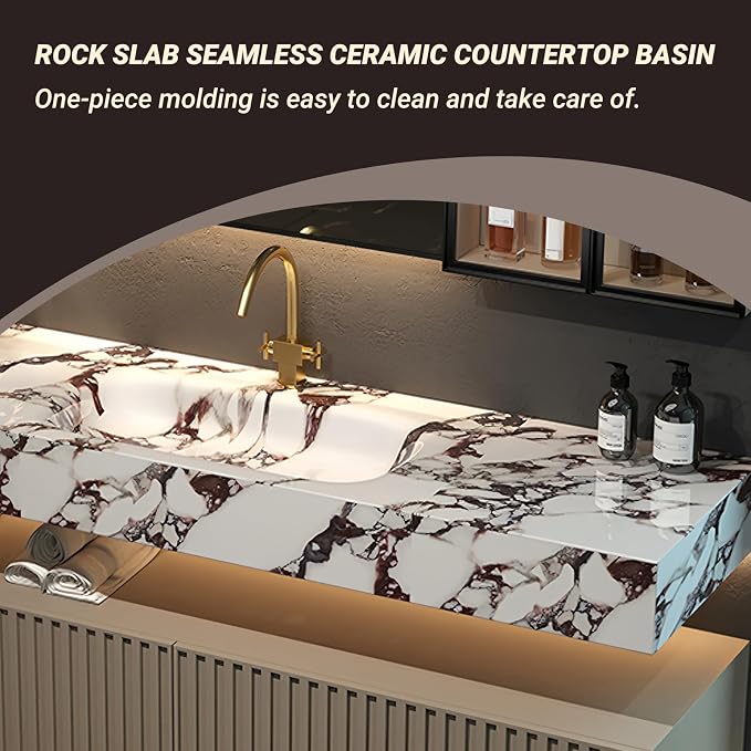 Solid Wood Bathroom Vanity - Image 3