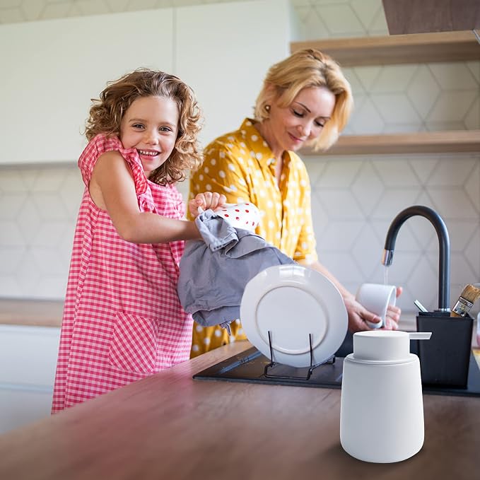 Soap Liquid Dispenser Ceramic - Image 4